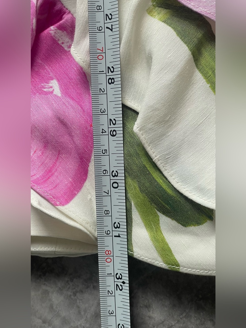 Aje NWOT Arley Mini One-Shoulder Dress in White&Soft Pink Up to Date Collection - Picture 15 of 15